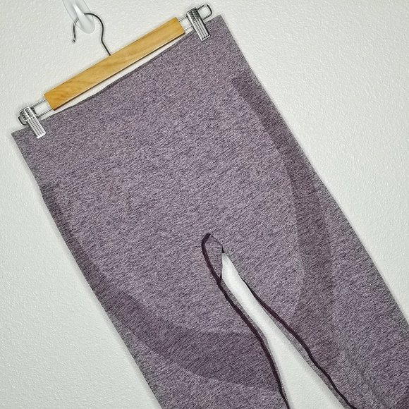 PICK 3 FOR $20 VICTORIAS SECRET PINK Seamless Mesh Workout Leggings Tight Size L - Picture 3 of 7